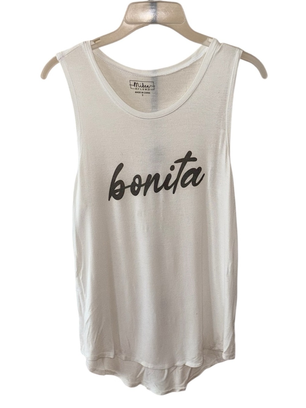 White “Bonita” Tank